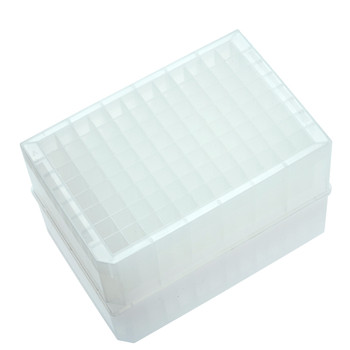 96 Deep Well Storage Plate, 2.0mL, PP, Pyramid-Bottom, Non-sterile