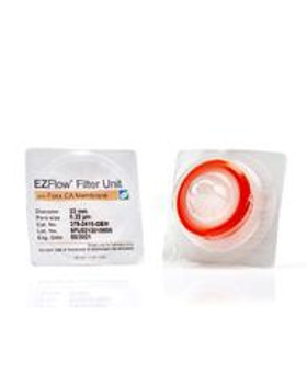 EZFlow Syringe Filter, CA, 0.22um, 33mm, Sterile