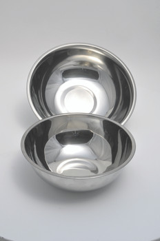 ECONOMICAL BOWLS, STAINLESS STEEL, 3 QT
