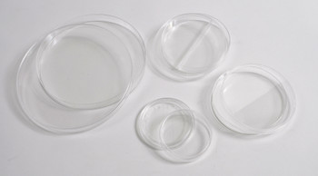 Petri Dishes, Polystyrene, 90 MM X 15 MM PACK 2 COMPARTMENTS, 10/PK
