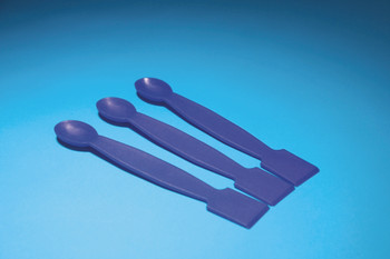 Spatulas, PP, Flat and Spoon, 6 inch, 12/PK