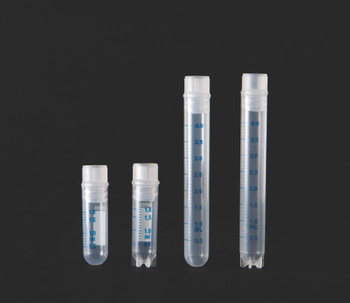 Cryo Vials, Internal Threaded, Sterile, PP, 1.8 mL Round Base, 500/PK