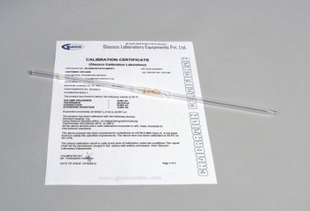 Pipettes, Transfer, Volumetric, Class A, Individually Certified, 50 mL, 5/PK