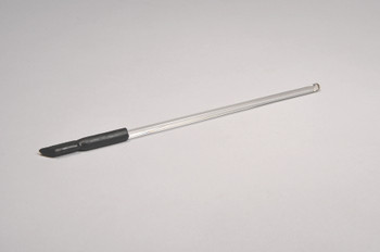 Stirring Rods, Glass with Rubber Policeman, 12 inch