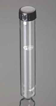 Culture Tubes with Cap, Round Bottom, 30 mL, Case of 100