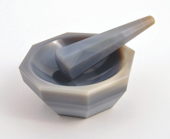 Mortar & Pestle Sets, Agate Stone, MPA030