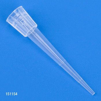 Certified Pipette Tips, 0.1-10uL, Universal, Natural, 31mm, Reloading Stack - 96/Tray - 10 Trays/Stack - Stack of 960