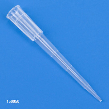 Certified Pipette Tips, 1-200uL, Low Retention, Universal, Natural, 54mm, Bulk - Bag of 1000