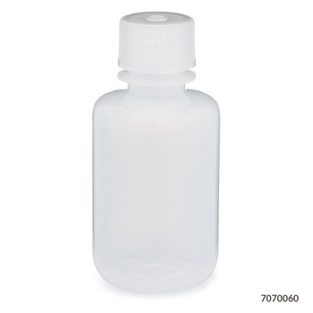 Diamond RealSeal Bottle, Narrow Mouth Boston Round, LDPE with PP Closure, 60mL 72/cs