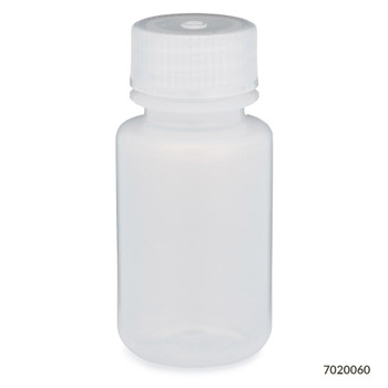 Diamond RealSeal Bottle, Wide Mouth, Round, LDPE with PP Closure, 60mL 72/cs