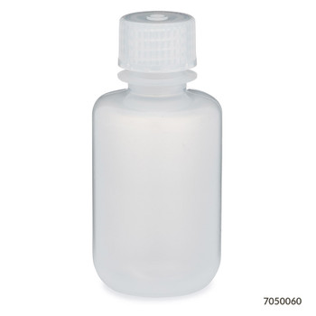 Diamond RealSeal Bottle, Narrow Mouth Boston Round, PP with PP Closure, 60mL 72/cs