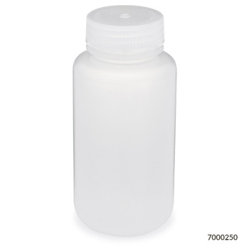 Diamond RealSeal Bottle, Wide Mouth, Round, PP with PP Closure, 250mL 72/cs