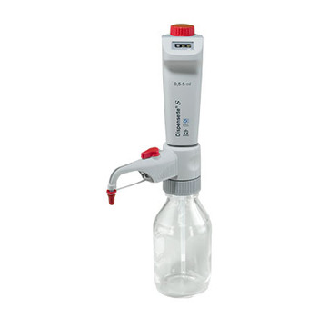 Dispensette S Bottletop Dispenser, Digital w/ recirculation valve, 0.5-5mL