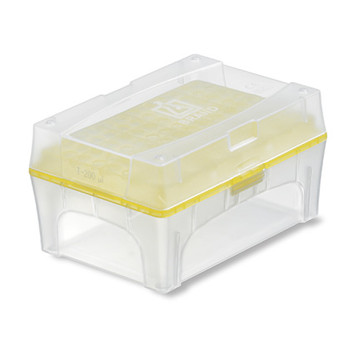 TipBox with tip tray, empty, PP, 300uL, stackable, each