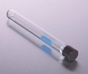 Pyrex VISTA culture tube, screw-cap