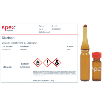 Diazinon in Acetone (1000ug/mL), 1mL