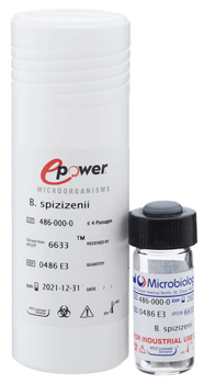 Microbiologics Enterococcus faecalis, ATCC 29212, E7power (1 vial containing 10 pellets with a pre-determined quantitative assay)