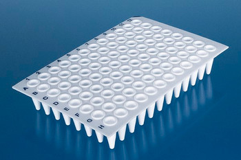 96-well PCR plate - non-skirted - Standard Profile - white - 50 plates