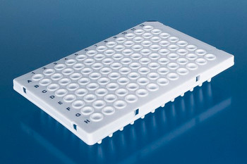 96-well PCR plate - semi-skirted - Standard Profile - white - 50 plates