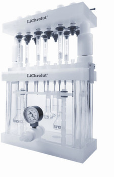 Vacuum manifold suitable for sample preparation, LICHROLUT