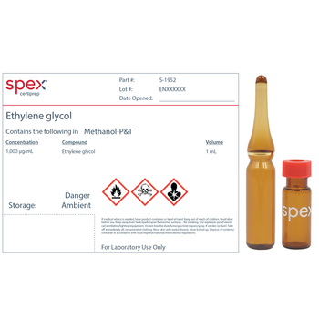 Ethylene glycol Single-Component Organic Standards, 1mL