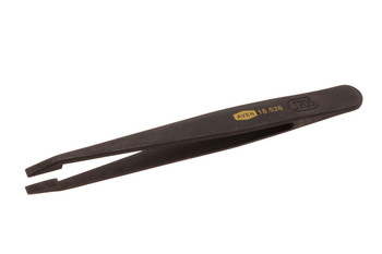 Plastic Tweezers 35 Straight, Flat Tips