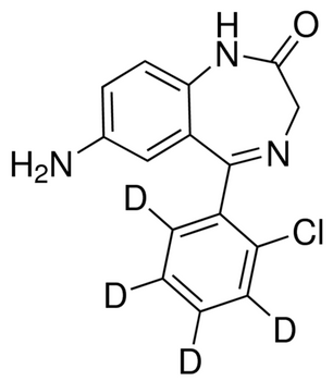 7-Aminoclonazepam-d4 solution 1.0 mg/mL in acetonitrile, ampule of 1 mL, certified reference material, Cerilliant