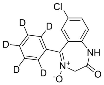 Demoxepam-d5 solution 100 ug/mL in acetonitrile, ampule of 1 mL, certified reference material, Cerilliant