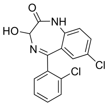 Lorazepam solution 1.0 mg/mL in acetonitrile, ampule of 1 mL, certified reference material, Cerilliant