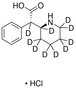 threo-Ritalinic acid-D10 hydrochloride solution 1.0 mg/mL in methanol (as free base), certified reference material, Cerilliant