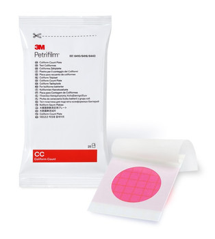 3M PETRIFILM Coliform Count Plates 6410 (50 plates)