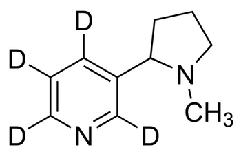 Nicotine-d4 solution 100 ug/mL in acetonitrile, ampule of 1 mL, certified reference material, Cerilliant