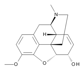 Codeine 1.0 mg/ml in Methanol