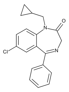 Prazepam 1.0 mg/ml in Methanol