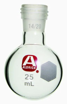 Round-bottom flask for Aldrich student glass kit for Z166898, capacity 25 mL