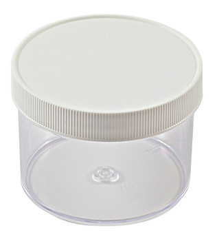 Straight Side Containers, PS, 8oz 89mm CS/36