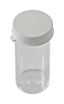 Snap Cap Vial Containers, PS, 3 Drams