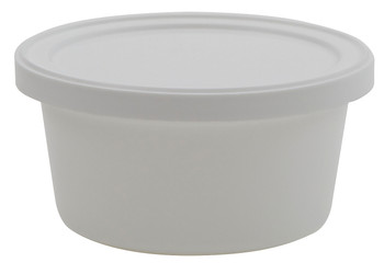 Disposable Speciman Containers with Lid, HDPE white 120mL