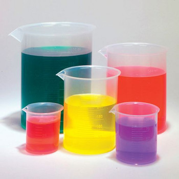 PLASTIC BEAKER SET OF 5, PP