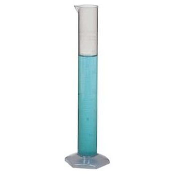 Cole-Parmer Essentials Economical Polypropylene Graduated Cylinder, 500 mL