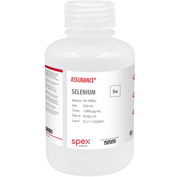 Assurance Grade Selenium, 1,000 ug/mL (1,000 ppm) for AA and ICP in HNO3, 250 mL