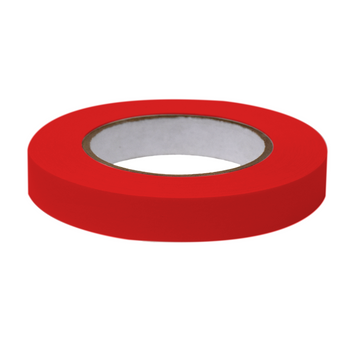 Labeling Tape, 3/4in x 60yd per Roll, 4 Rolls/Case, Red