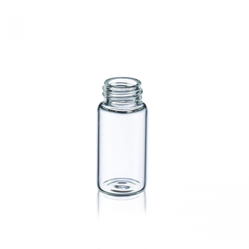 WHEATON LAB FILE Sample Vials, Shorty Vials Without Caps, 6 mL
