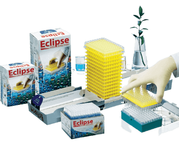 Eclipse Macro 5 mL Graduated Pipette Tips for Eppendorf Pipettes, in Racks