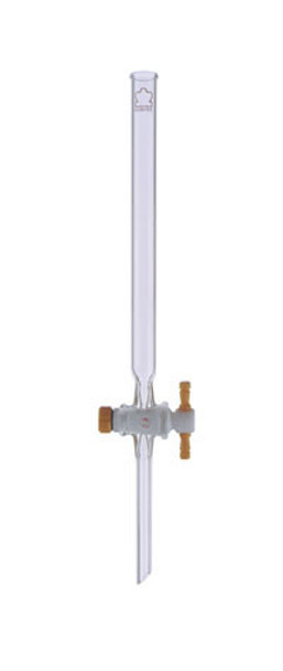 Glass Column with Stopcock Plug