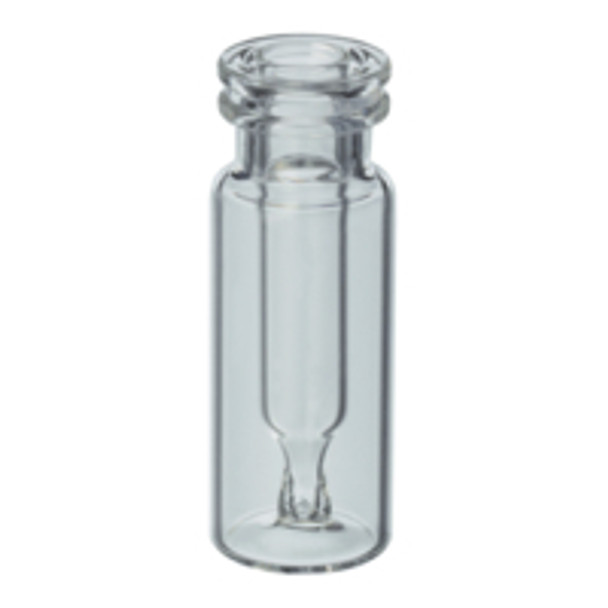 Interlock Vials, Crimp or Snap Ring, Clear Glass, 500pk