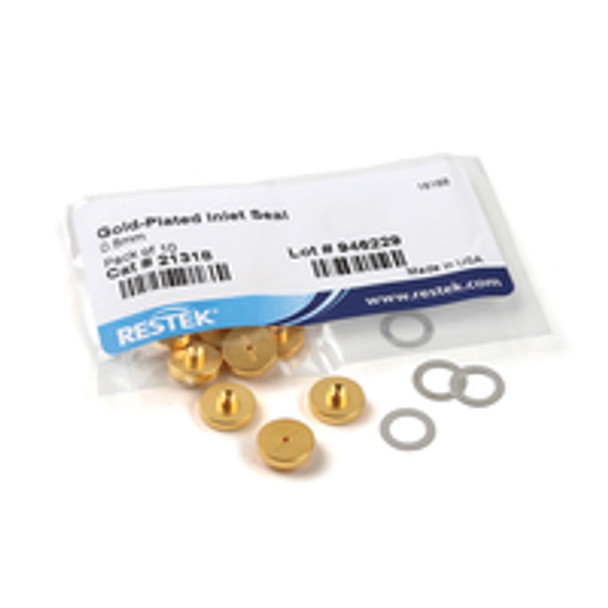 Replacement Inlet Seal (0.8mm, Gold Plated, 10pk)