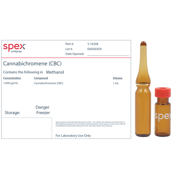 Cannabichromene (CBC) 1000ug/mL in Methanol, 1mL