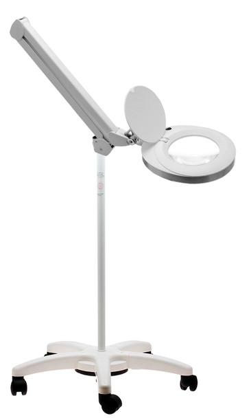 ProVue SuperSlim LED Magnifying Lamp with Rolling Stand