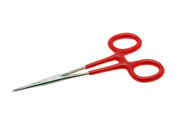 Hemostat  Curved | 5in with Plastic Coated Handle